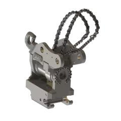 Geel quick coupler with Powertilt