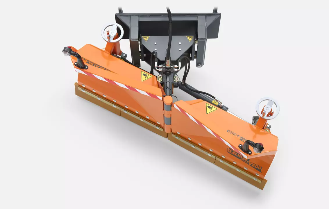Weidemann attachment V-Snow plow, Studio
