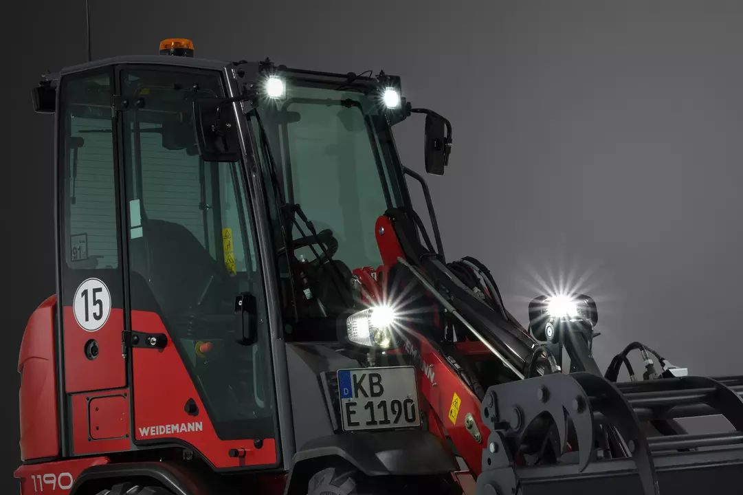 Weidemann Hoftrac 1190e Kabine mit Beleuchtung, Studio
