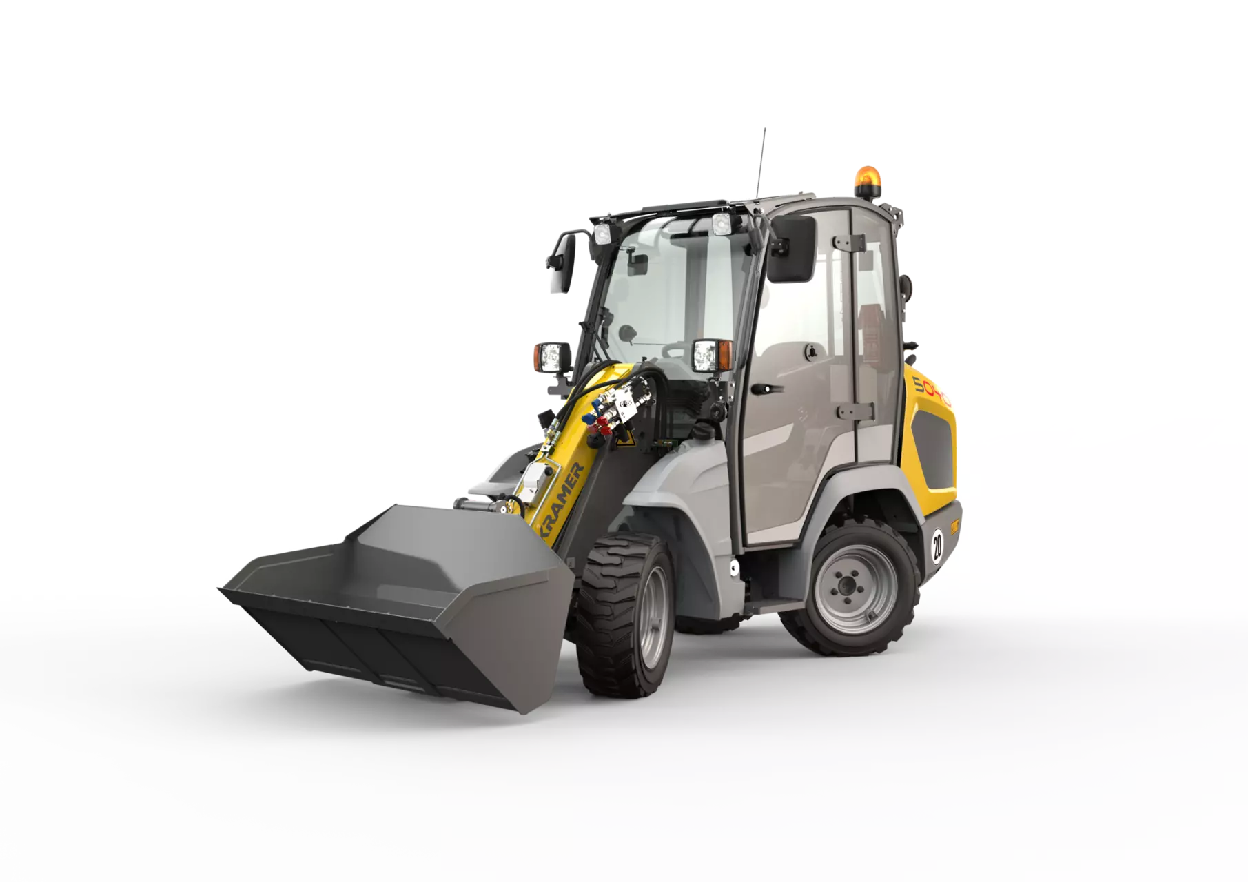 The wheel loader 5040 from Kramer.