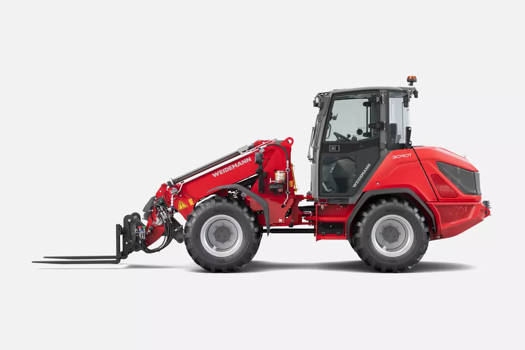 Weidemann Teleskop Rad Lader 3090T mit Scheren Greifer, studio