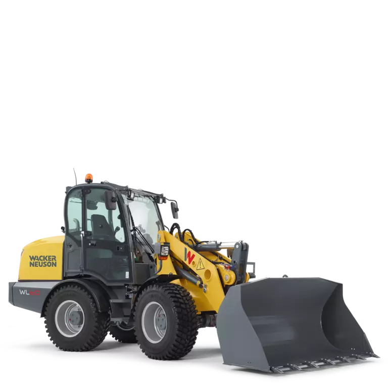 Wacker Neuson Radlader WL60 mit Erdschaufel, Studio