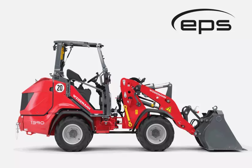 Weidemann Hoftrac 1390, Klappbares Fahrerschutzdach eps (Easy Protection System)