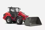 Weidemann telescopic wheel loader 3060T with light good bucket, studio