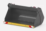 Weidemann attachment 4-in-1 bucket with interchangeable cutting edge, Studio