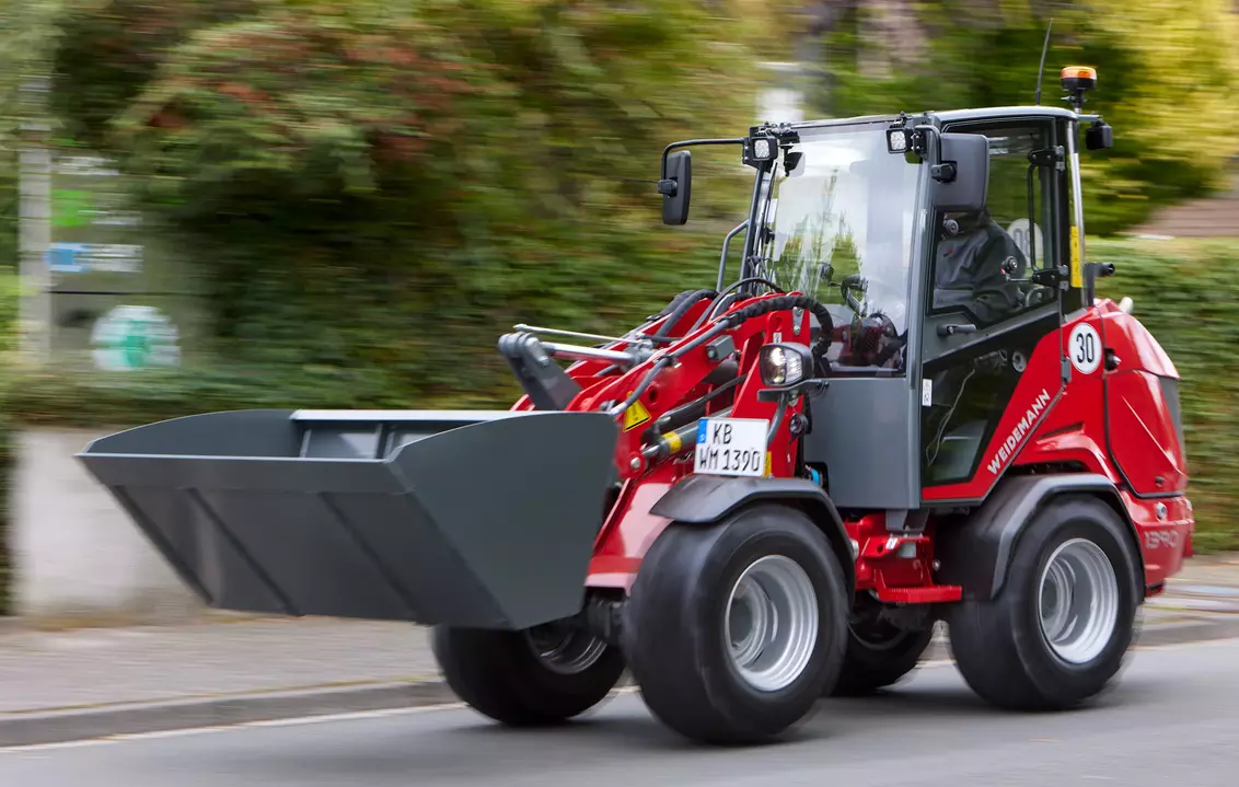 Weidemann Anbaugerät Leichtgutschaufel eckig, Einsatz Landwirtschaft, Hoftrac 1390