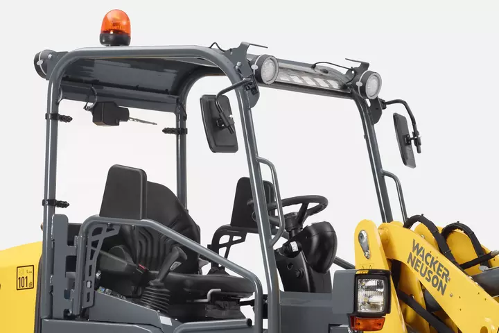 Wacker Neuson wheel loader WL32, Driver's seat