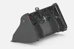 Weidemann attachment 4-in-1 bucket with interchangeable cutting edge, Studio