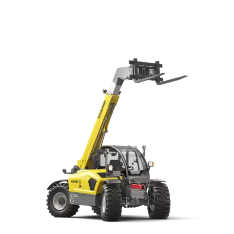 The Kramer telehandler 2706 in a studio.