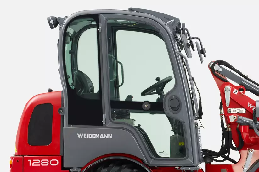 Weidemann Hoftrac 1280, Kabine