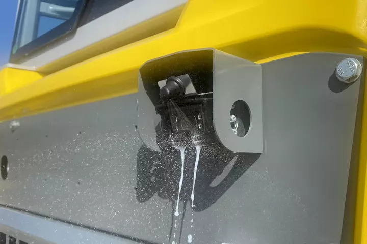 Cleaning the camera