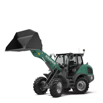 Der Kramer Radlader KL43.8 im Studio.