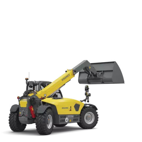 The Kramer telehandler 3106 in a studio.