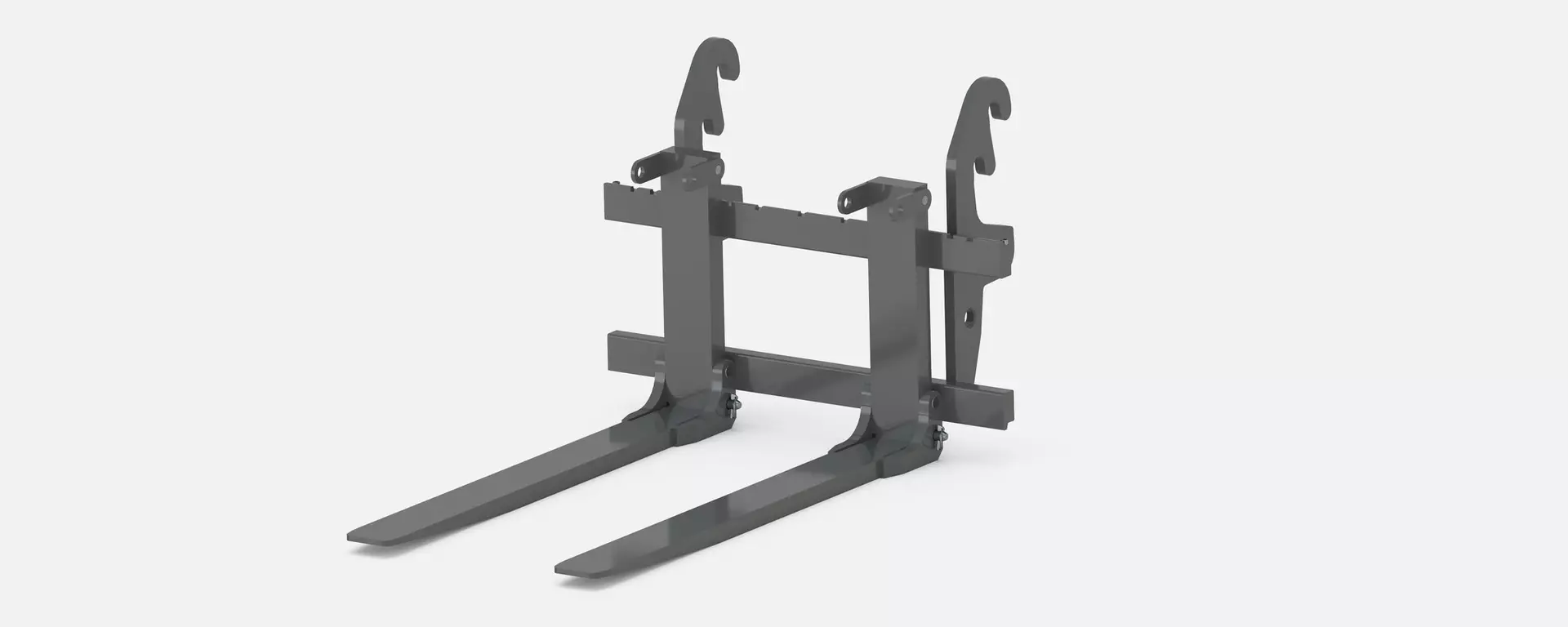 Wacker Neuson attachment, Fold-down pallet fork