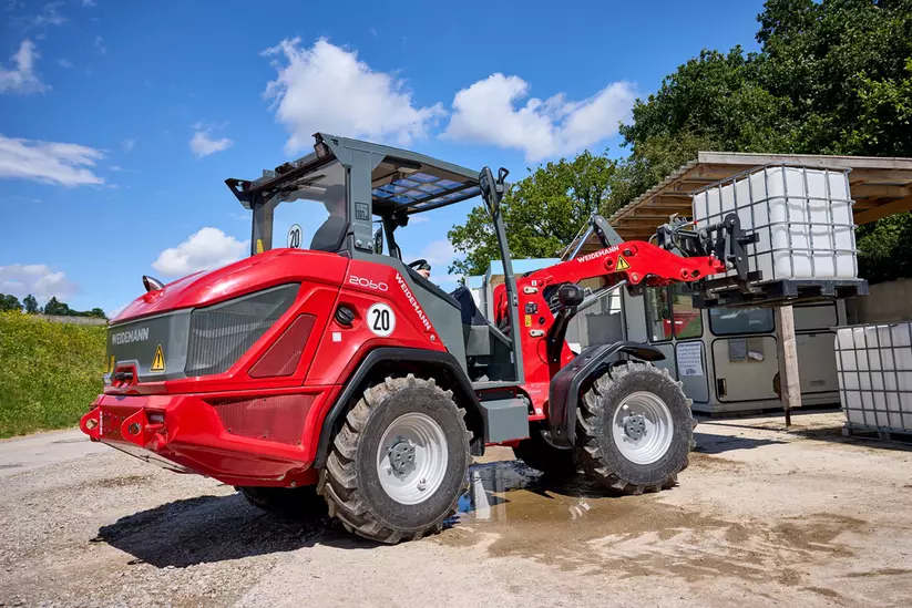 Weidemann Radlader 2060 im Studio, Kinematik allgemein