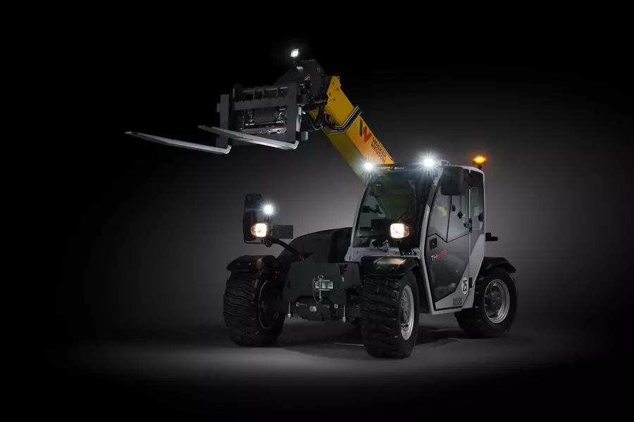 Wacker Neuson Teleskoplader TH625, Beleuchtung, Studio
