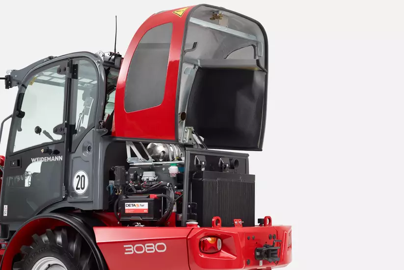 Weidemann Radlader 3080, Ausstattung