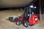 Weidemann Anbaugerät Leichtgutschaufel eckig, Einsatz Landwirtschaft, Hoftrac 1160