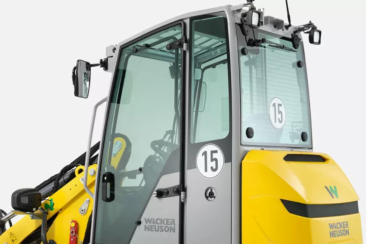 Wacker Neuson Radlader WL20e, Kabine