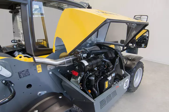 Better overall performance of the machine due to increased engine power