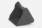 Weidemann attachment 4-in-1 bucket with interchangeable cutting edge, Studio