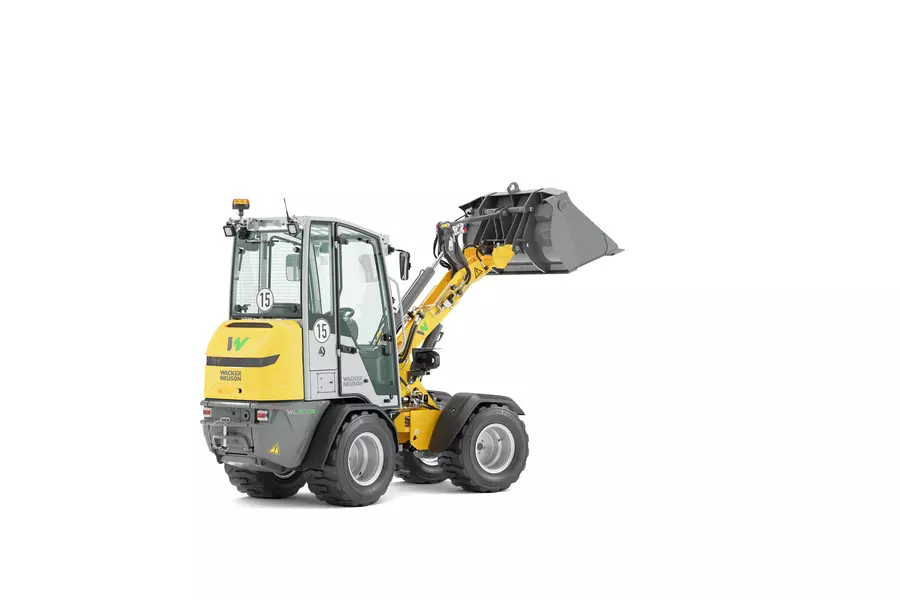 Wacker Neuson wheel loader WL300e studio picture