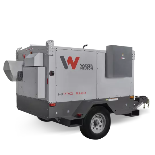 Wacker Neuson Heater HI770 XHD studio picture.