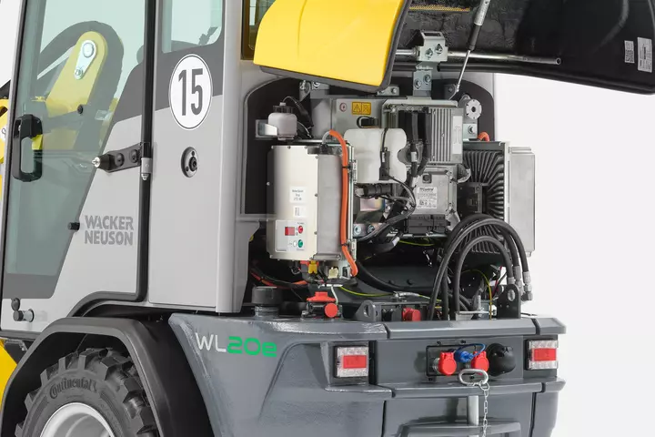 Wacker Neuson Radlader WL20e, Battery Management System (BMS)