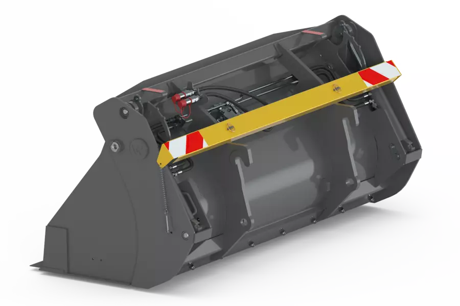 Wacker Neuson attachment, 4-in-1 shovel with fangs