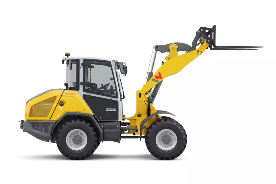 Wacker Neuson wheel loader WL950 with pallet fork