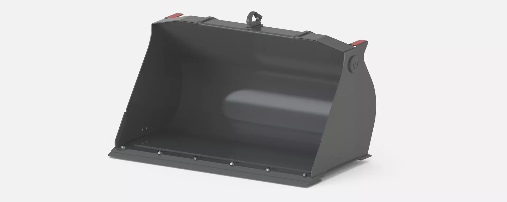 Wacker Neuson attachments, digging bucket with interchangeable cutting edge