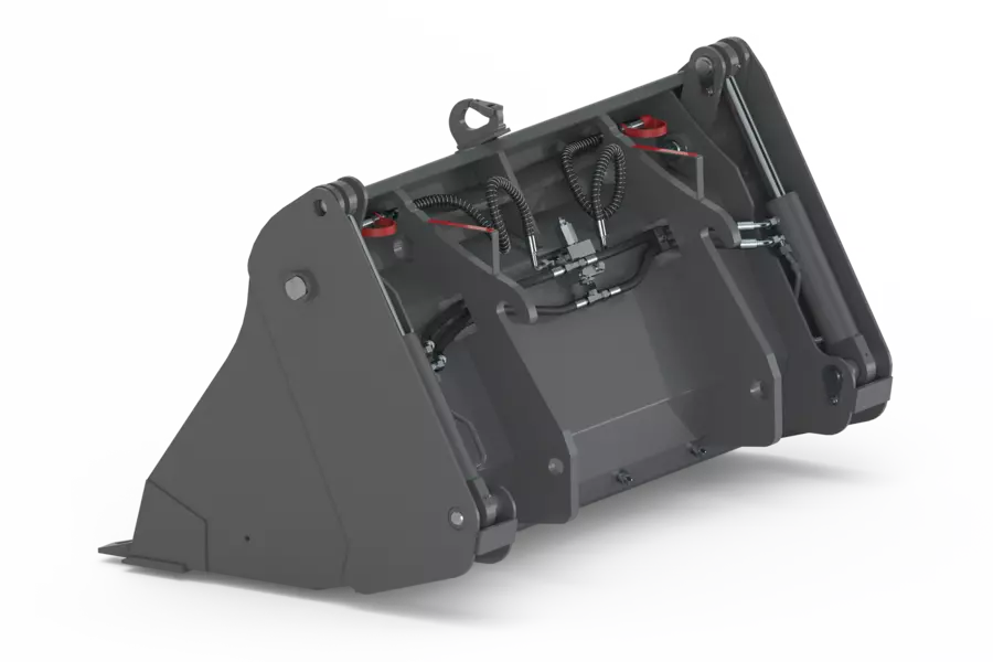 Wacker Neuson attachment, 4-in-1 shovel with fangs