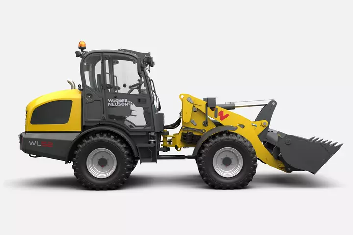 Wacker Neuson wheel loader WL52, Ergonomic workplace