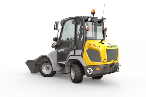 Der Radlader 5040 von Kramer.
