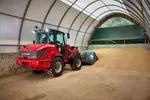 Weidemann Radlader 4060 im Einsatz, Landwirtschaft