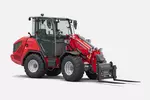 Weidemann Teleskop Rad Lader 2090T Kabine mit Leichtgewicht Ladeschaufel, studio