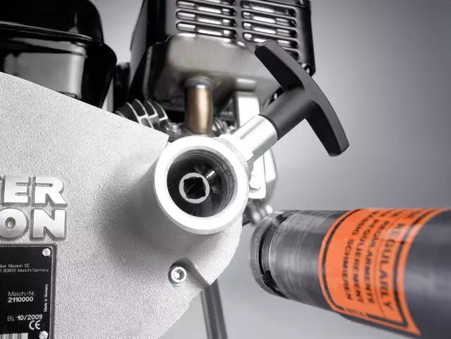 Rapid change coupling modular internal vibrator HMS A5000/160 studio image