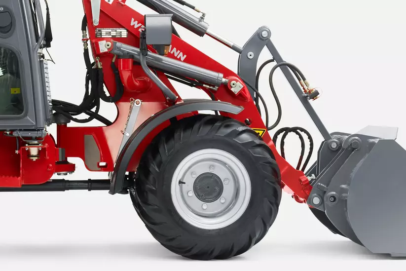 Weidemann Hoftrac 1280, Differentialsperre