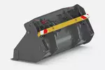Weidemann attachment 4-in-1 bucket with interchangeable cutting edge, Studio