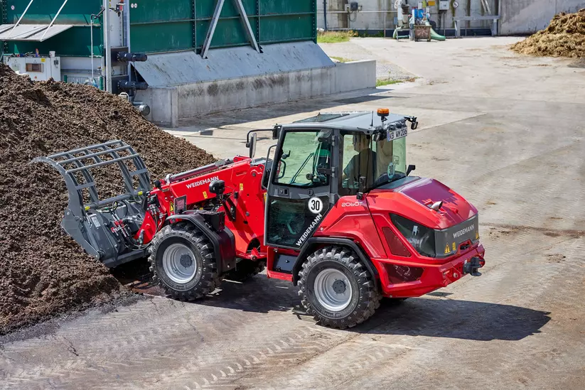 Weidemann Teleskopradlader 2060T im Studio, Hohe Hydraulikleistung