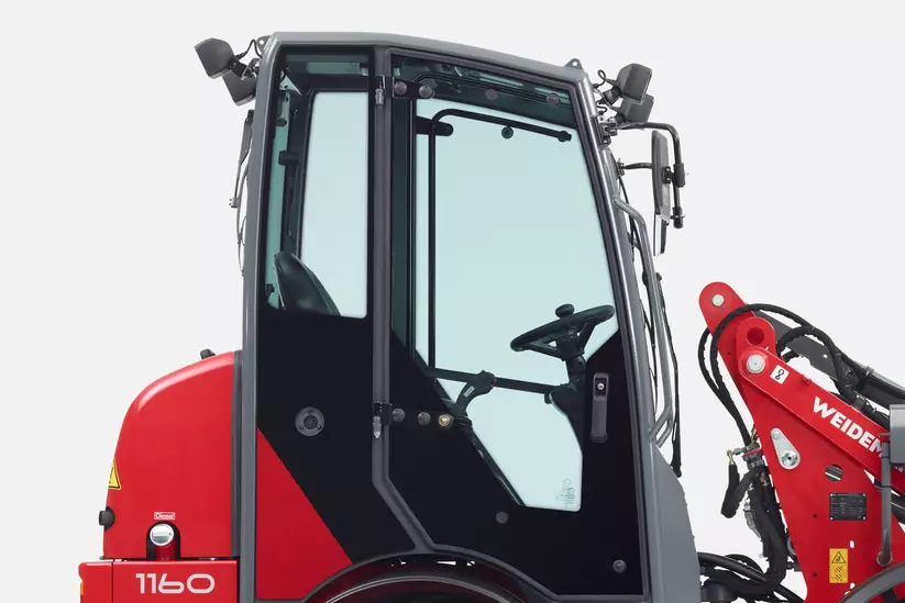 Weidemann Hoftrac 1160, Kabine