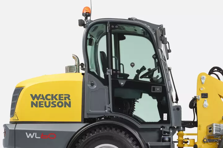 Wacker Neuson Radlader WL60, Kabine