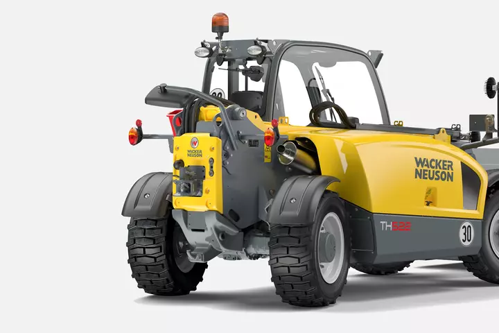 Wacker Neuson telehandler TH522, Trailer operation