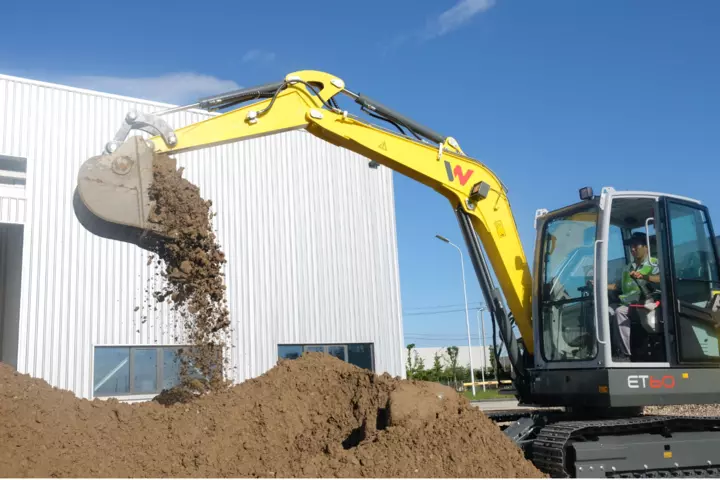High degree of digging power