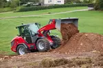 Weidemann Radlader 3060 im Einsatz, Landwirtschaft