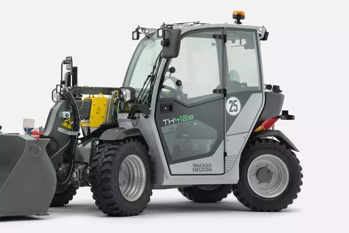 Wacker Neuson Teleskoplader TH412e, Kabine