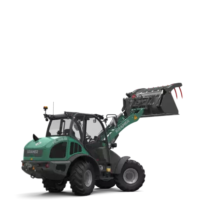 Der Kramer Radlader KL38.8 im Studio.