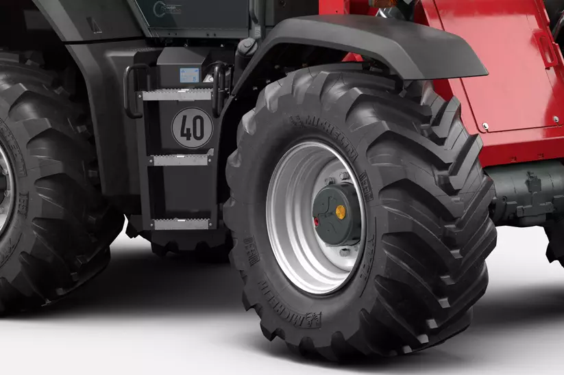 Weidemann wheel loader 9080, Tyres