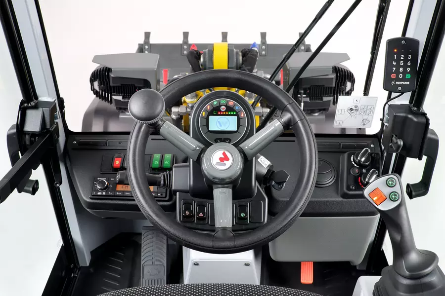 Wacker Neuson Radlader WL300e Detail Bild Studio