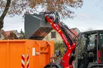 Weidemann Anbaugerät Leichtgutschaufel eckig, Einsatz Kommune, Hoftrac 1260LP